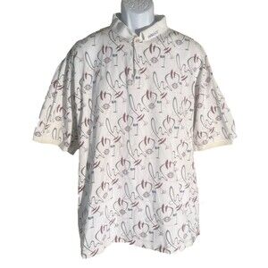 Tabasco Polo Golf Hole 18 Peppers Polo Shirt Men’s XXL Vintage